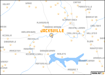 map of Jacksville