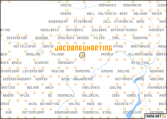 map of Jacobneuharting