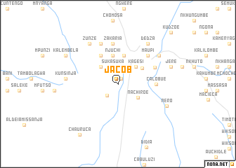 map of Jacob