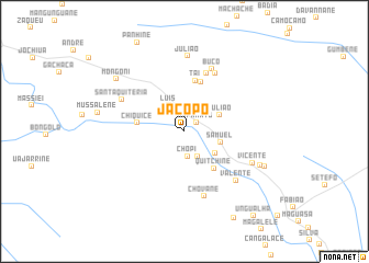 map of Jacópo