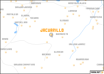 map of Jacuarillo