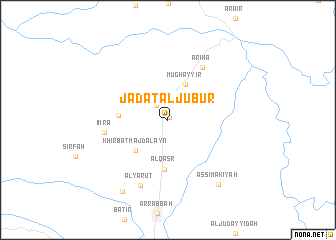 map of Jad‘at al Jubūr