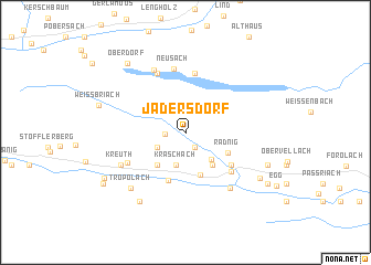 map of Jadersdorf