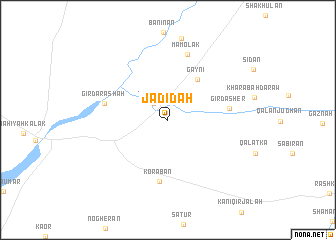 map of Jadīdah