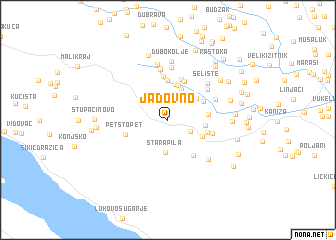 map of Jadovno
