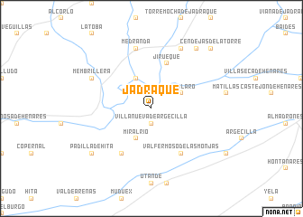 map of Jadraque