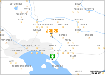 map of Jädra