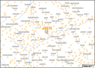 map of Jaeni