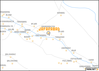 map of Ja‘farābād