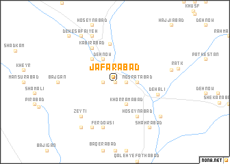map of Ja‘farābād