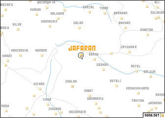 map of Ja‘farān