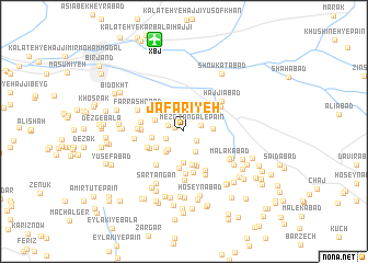 map of Ja‘farīyeh