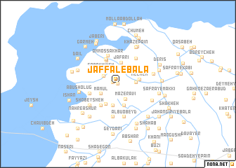 map of Jaffāl-e Bālā
