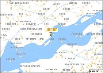 map of Jāgan