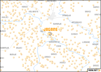 map of Jagare