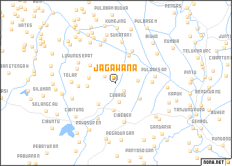 map of Jagawana