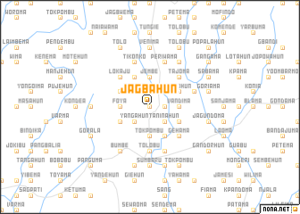 map of Jagbahun