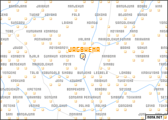 map of Jagbwema