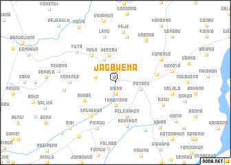 map of Jagbwema