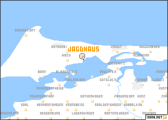 map of Jagdhaus