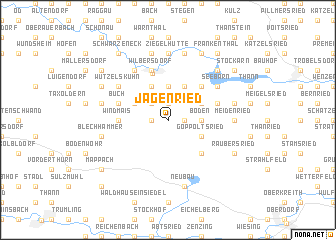 map of Jagenried