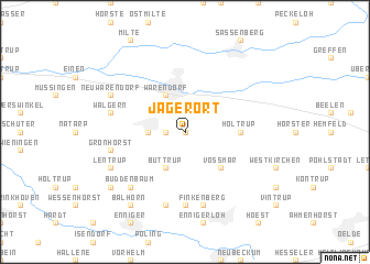 map of Jägerort