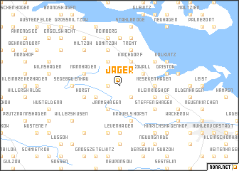 map of Jager