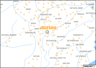 map of Jageshid