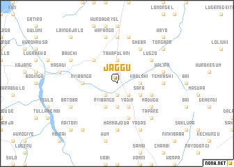 map of Jaggu