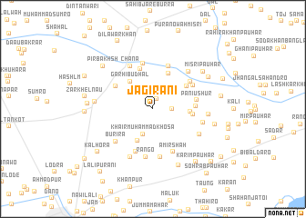 map of Jāgirāni