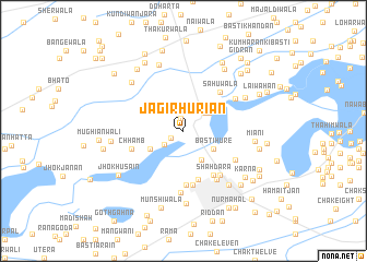 map of Jāgīr Hūriān