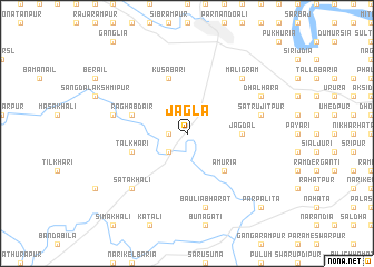 map of Jāgla