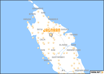 map of Jagnaan