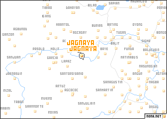 map of Jagnaya