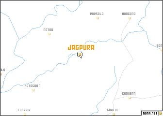 map of Jagpura