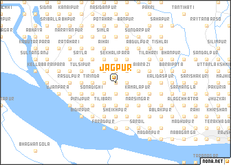 map of Jagpur