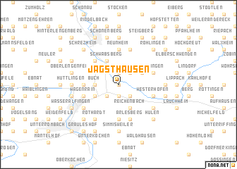 map of Jagsthausen