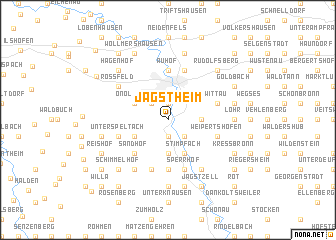 map of Jagstheim