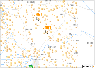 map of Jagti