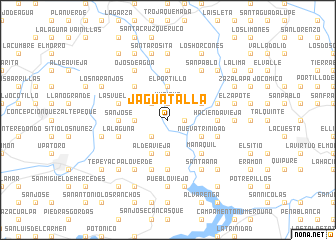 map of Jaguatalla
