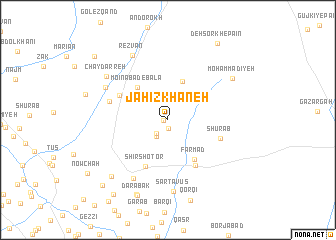 map of Jahīz Khāneh