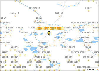 map of Jahmen Ausbau