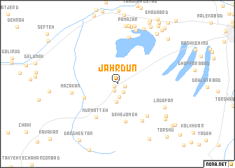 map of Jahrdūn