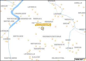 map of Jahuanga