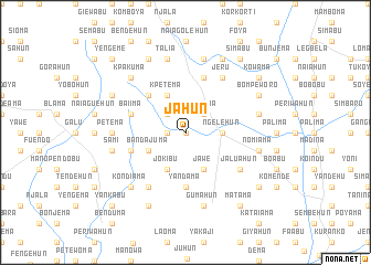 map of Jahun