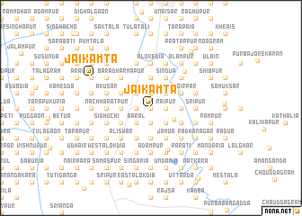 map of Jaikāmta