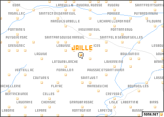 map of Jaille