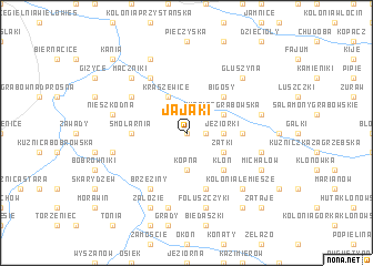 map of Jajaki