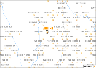 map of Jakai
