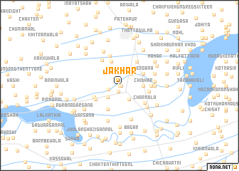 map of Jakhar